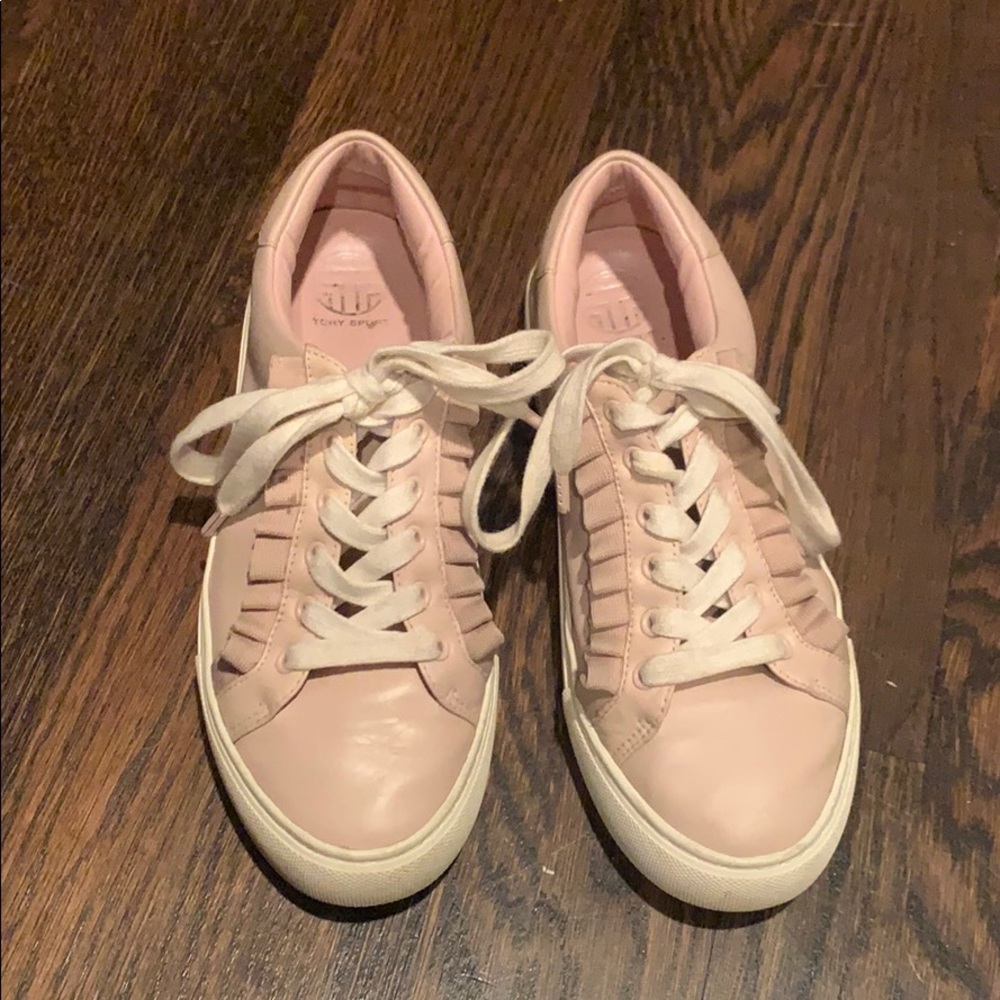 Tory Burch sneakers - blush leather 7M